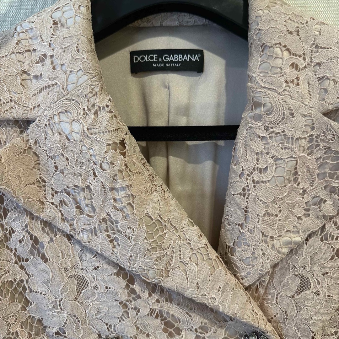 DOLCE&GABBANA - ドルチェ&ガッバーナ 桜カラーレースコートの通販 by