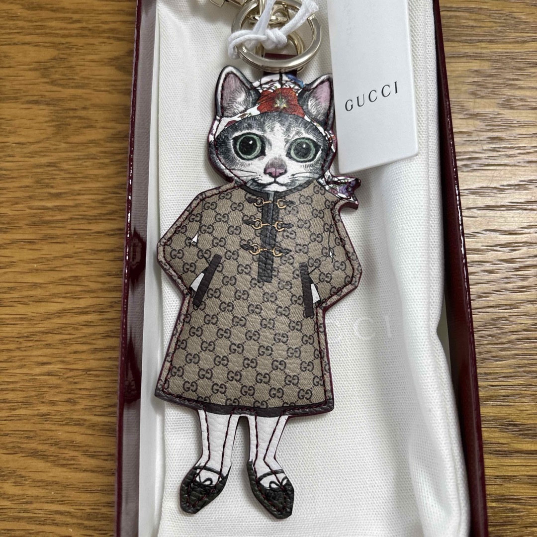 GUCCI - GUCCI ヒグチユウコ 日本限定 ヒグチユウコ 猫 （BO）チャーム