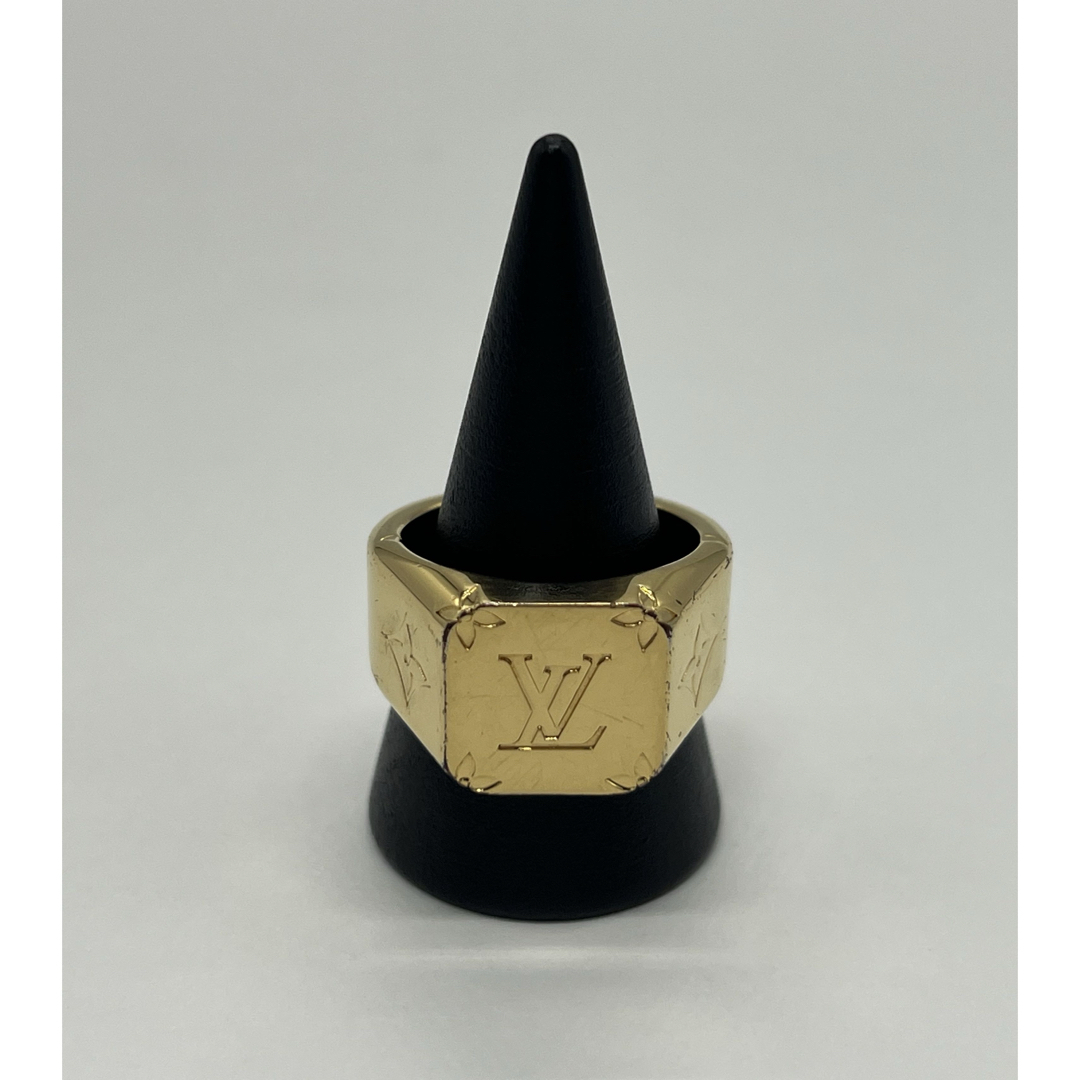 LOUIS VUITTON - ルイヴィトン モノグラム シグネットリング Lサイズ