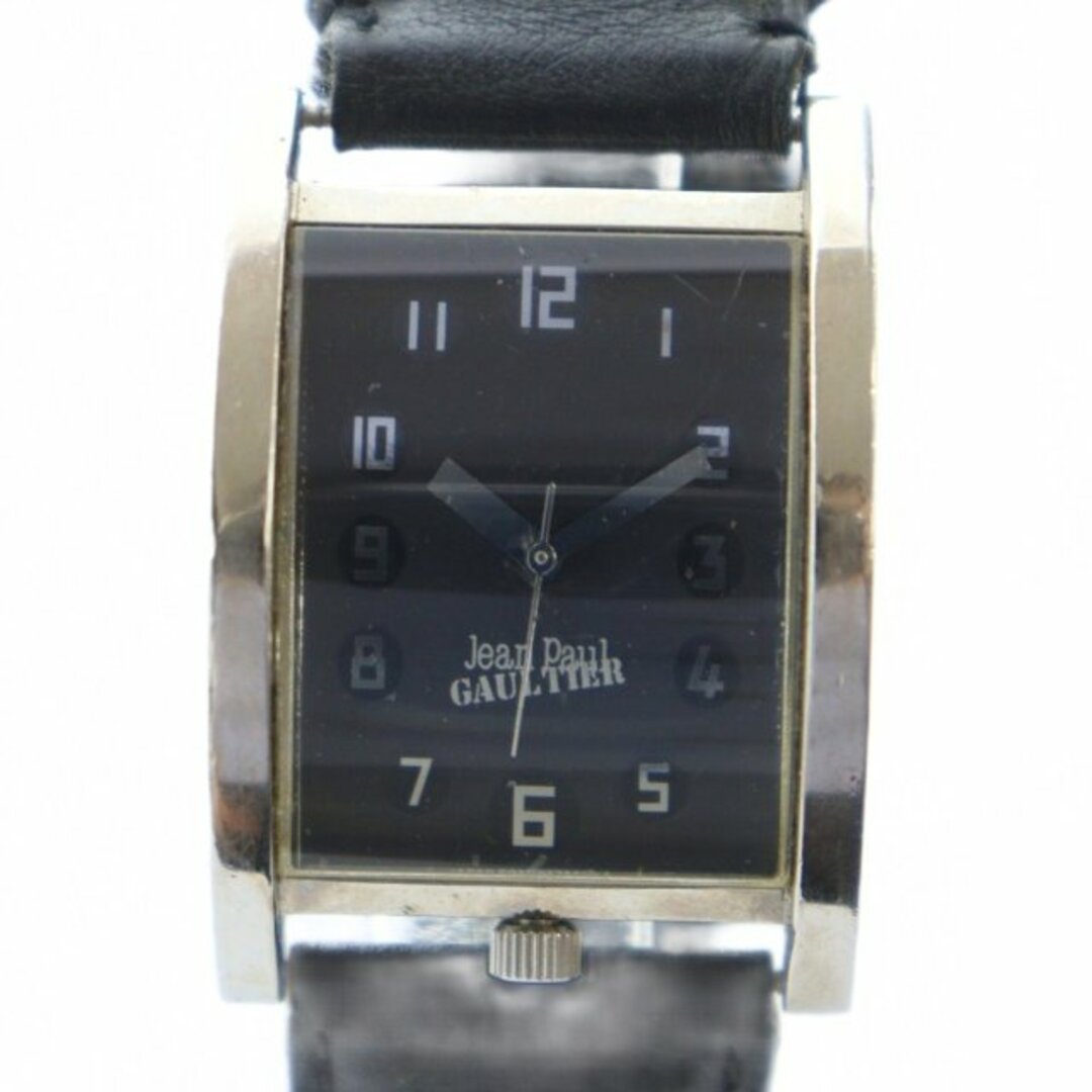Jean Paul GAULTIER 腕時計 ウォッチ クォーツ 黒文字盤の通販 by