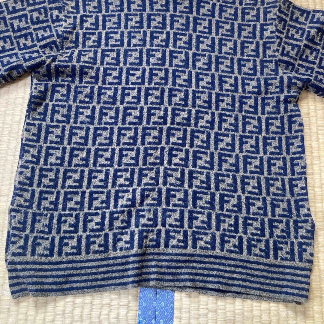 FENDI - FENDI フェンディ ズッカ柄 タートルネック ニット パンツ