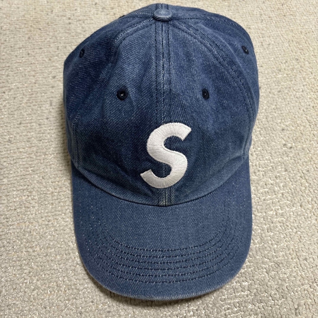 Supreme - シュプリーム supreme Sロゴ キャップ ブルー デニムの通販