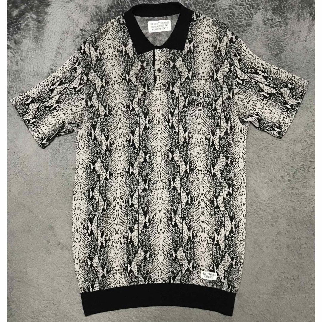 WACKO MARIA - ワコマリア ニット ポロシャツの通販 by TK｜ワコマリア