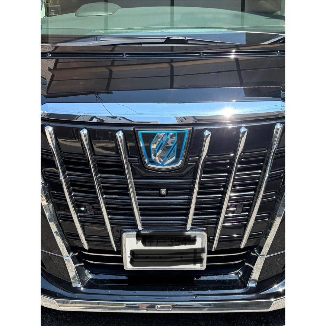 アルファード30系フロントグリル(縦グリルブラック塗装) アルファード