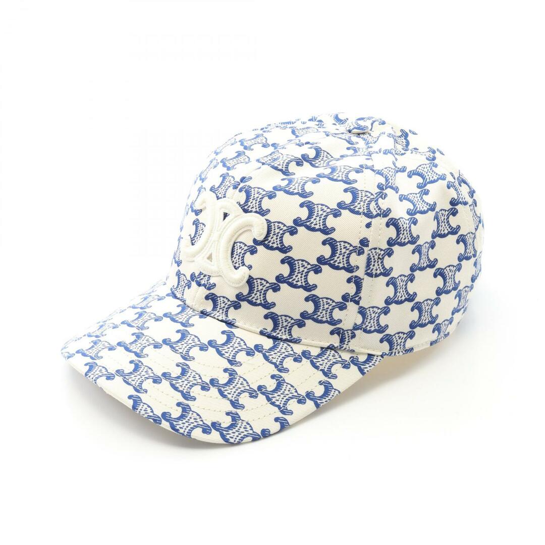 CELINE - セリーヌ CELINE トリオンフ キャップ 帽子 キャンバス