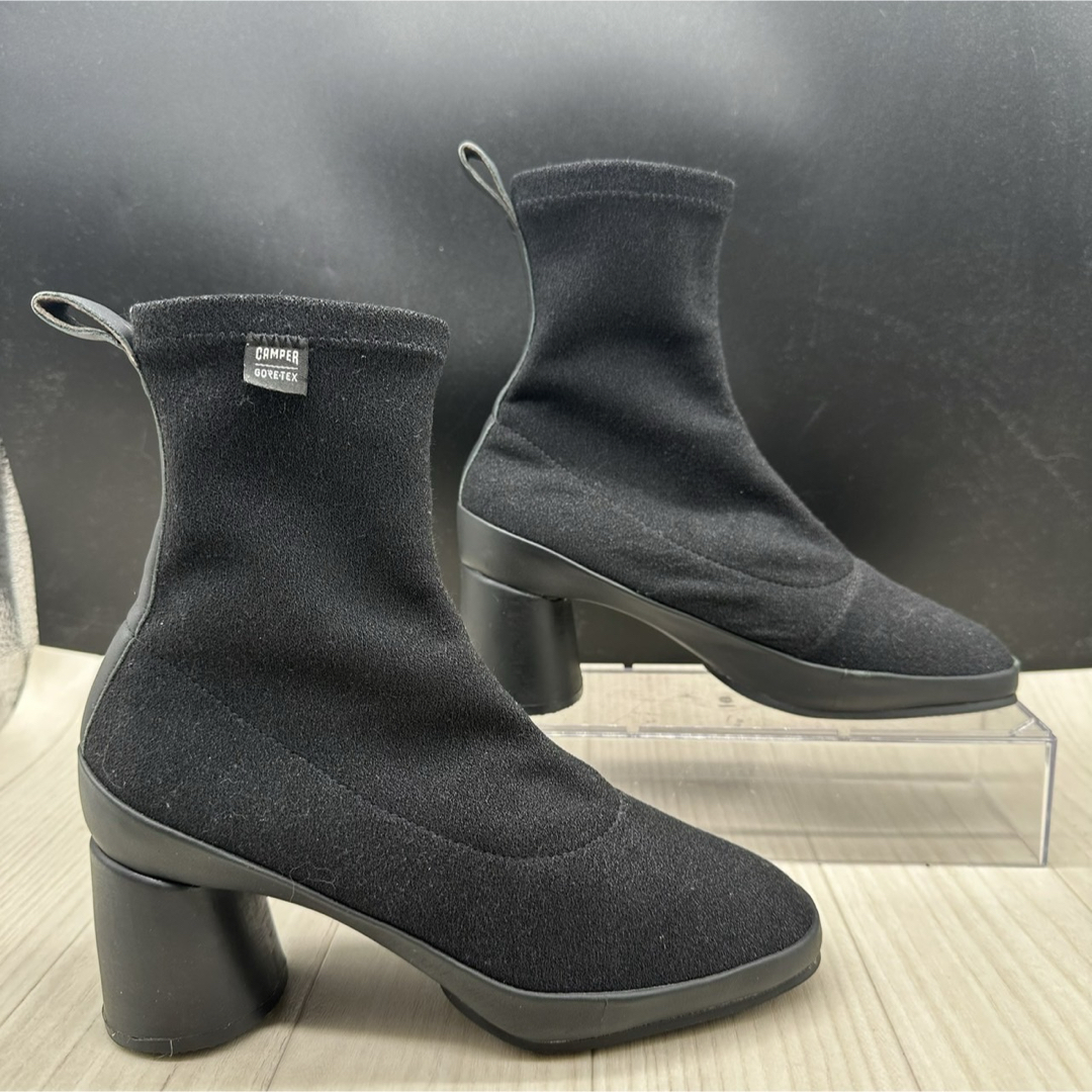 CAMPER - 【CAMPER】カンペール 36 ニットソックスブーツ ブラック