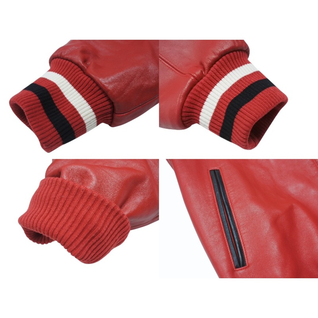 PELLE PELLE - 極美品 pellepelle ペレペレ ENCRUSTED VARSITY PLUSH