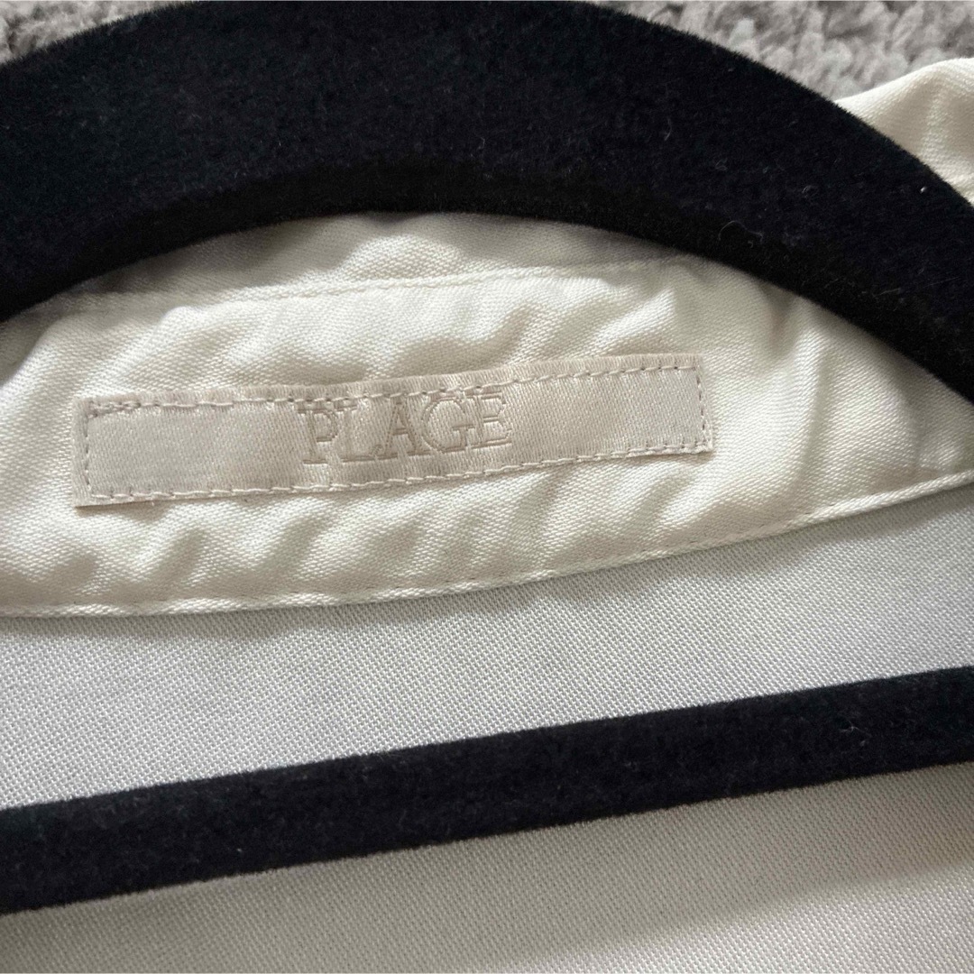 Plage - タグあり 美品 プラージュ drapeシャツ ナチュラルの通販 by