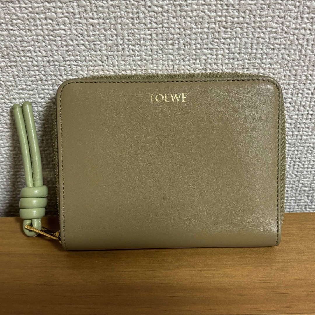LOEWE - ロエベ LOEWE 財布 ノット コンパクトジップアラウンド