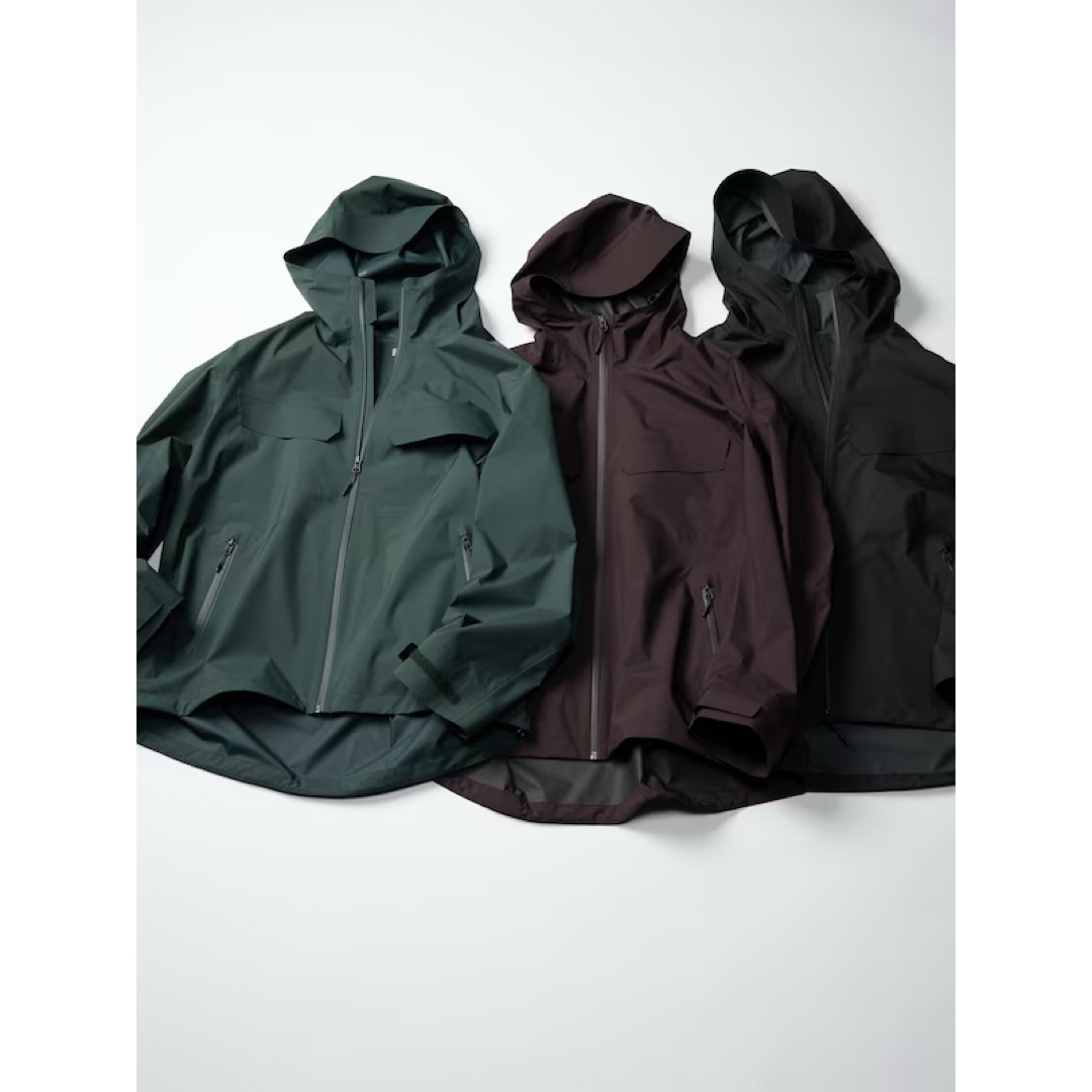 UNIQLO - 【新品未使用】ユニクロC ブロックテックパーカ ブラック Sの