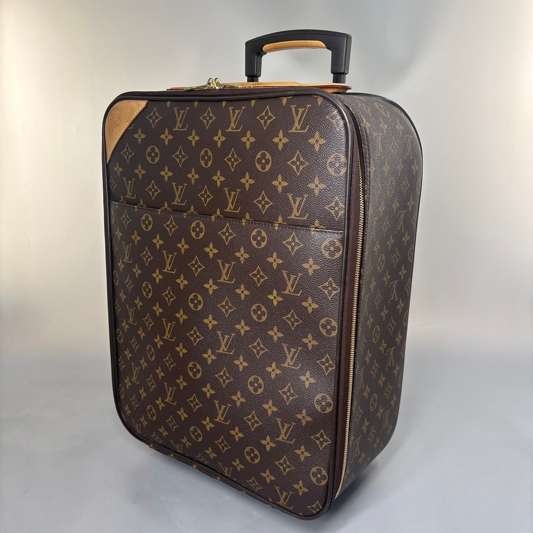 LOUIS VUITTON - 極美品 ルイヴィトン ぺガス45 モノグラム キャリー