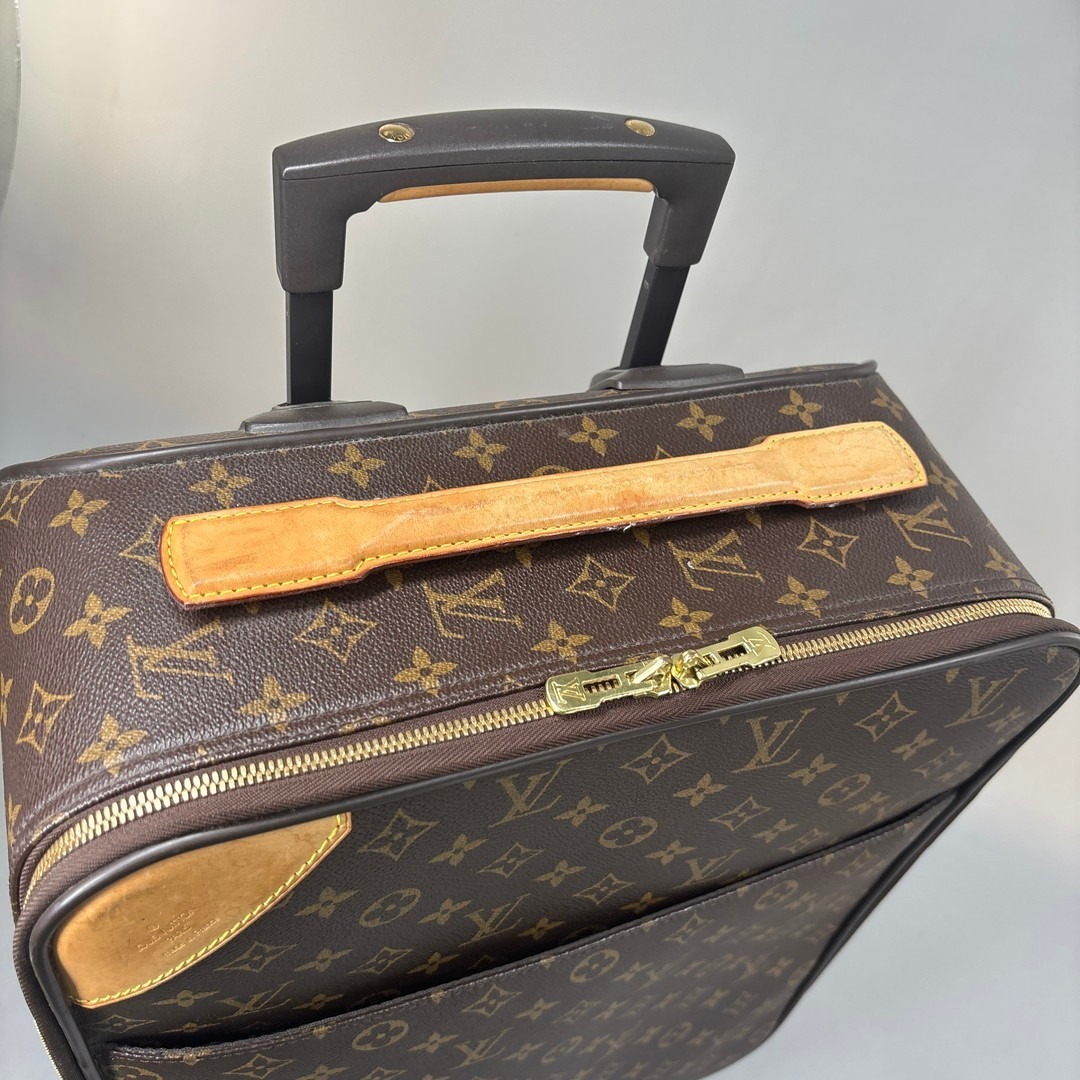 LOUIS VUITTON - 極美品 ルイヴィトン ぺガス45 モノグラム キャリー