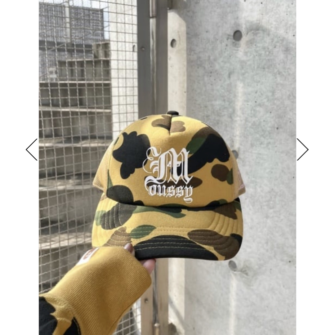 A BATHING APE - MOUSSY×APEコラボ BP/MS REISSUE MESH キャップ 新品