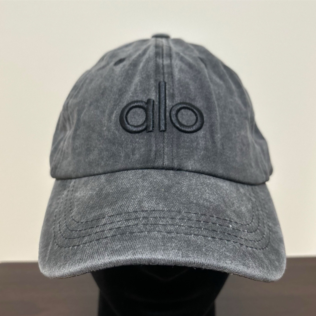 新品＊alo yoga キャップ Off-Duty Cap ウォッシュド加工の通販 by AsH