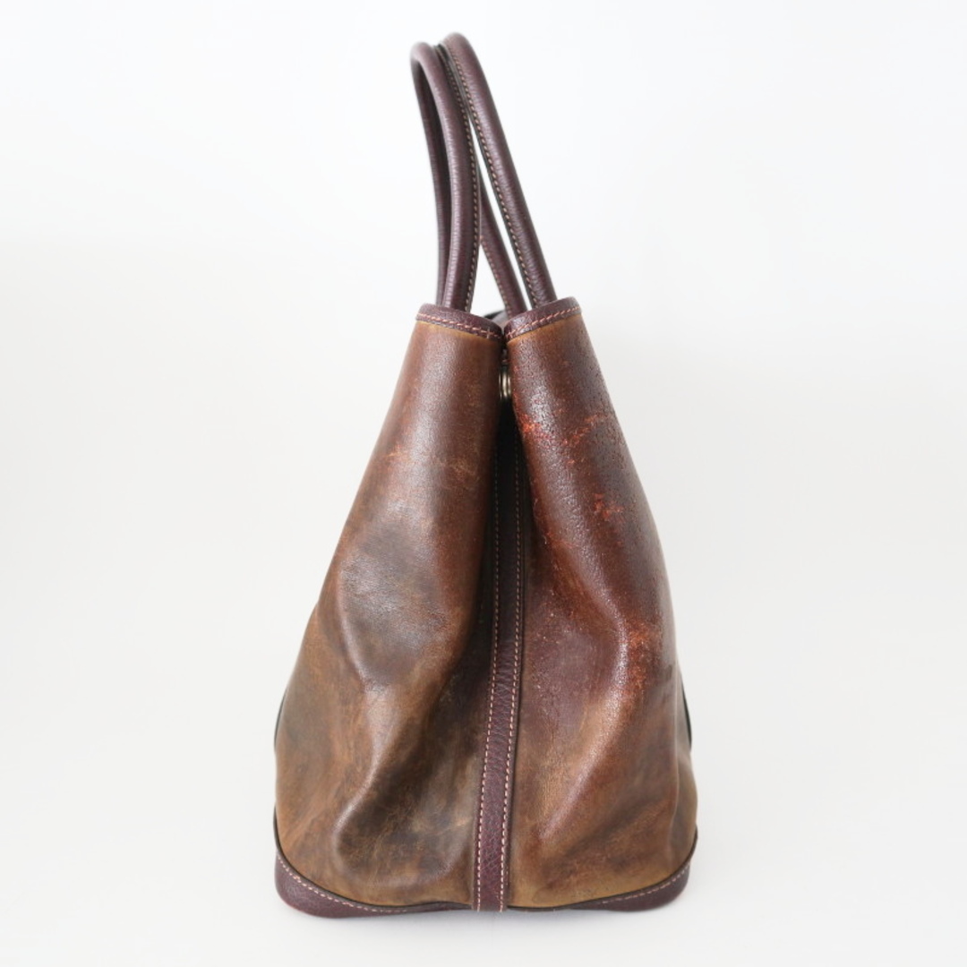 HERMES - HERMES エルメス ガーデンパーティPM アマゾニアレザートート