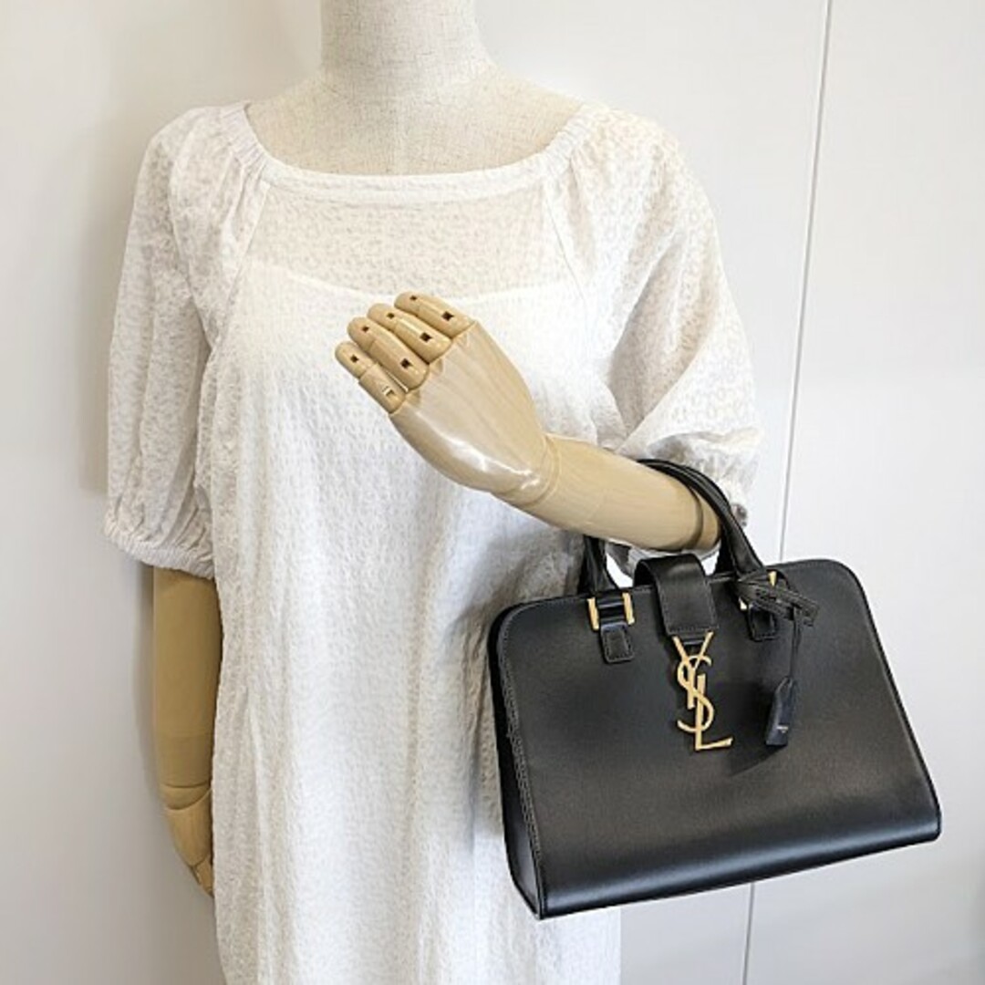 SAINT LAURENT - SAINT LAURENT サンローラン ベイビーカバス 568853の