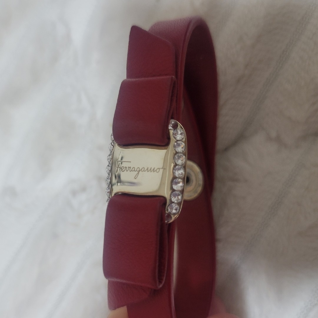 Salvatore Ferragamo - Ferragamo フェラガモ ブレスレット レッドの