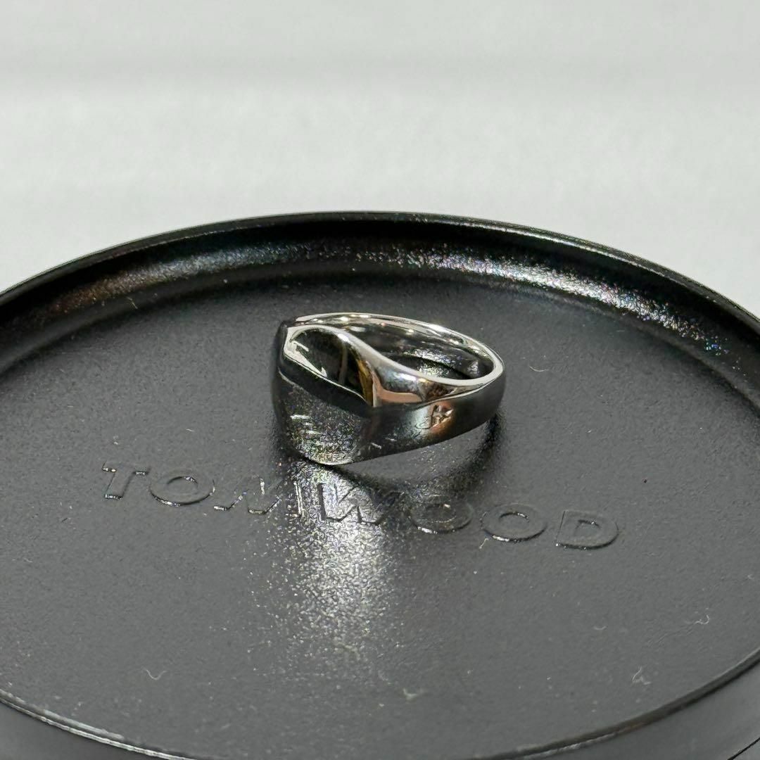 TOM WOOD - 【定価3.7万】TOM WOOD ミニシグネット リング シルバー