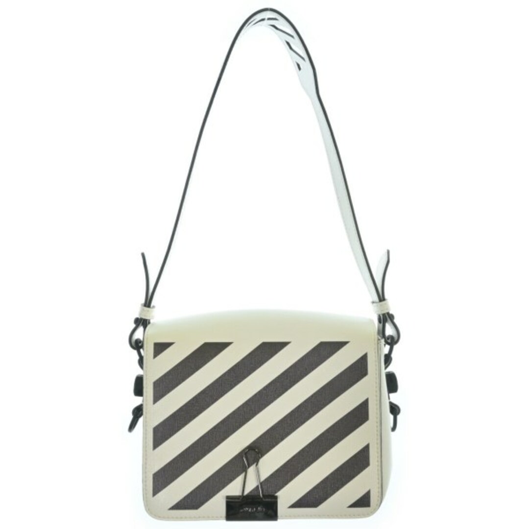 OFF-WHITE オフホワイト ショルダーバッグ 白 【古着】【中古】【送料