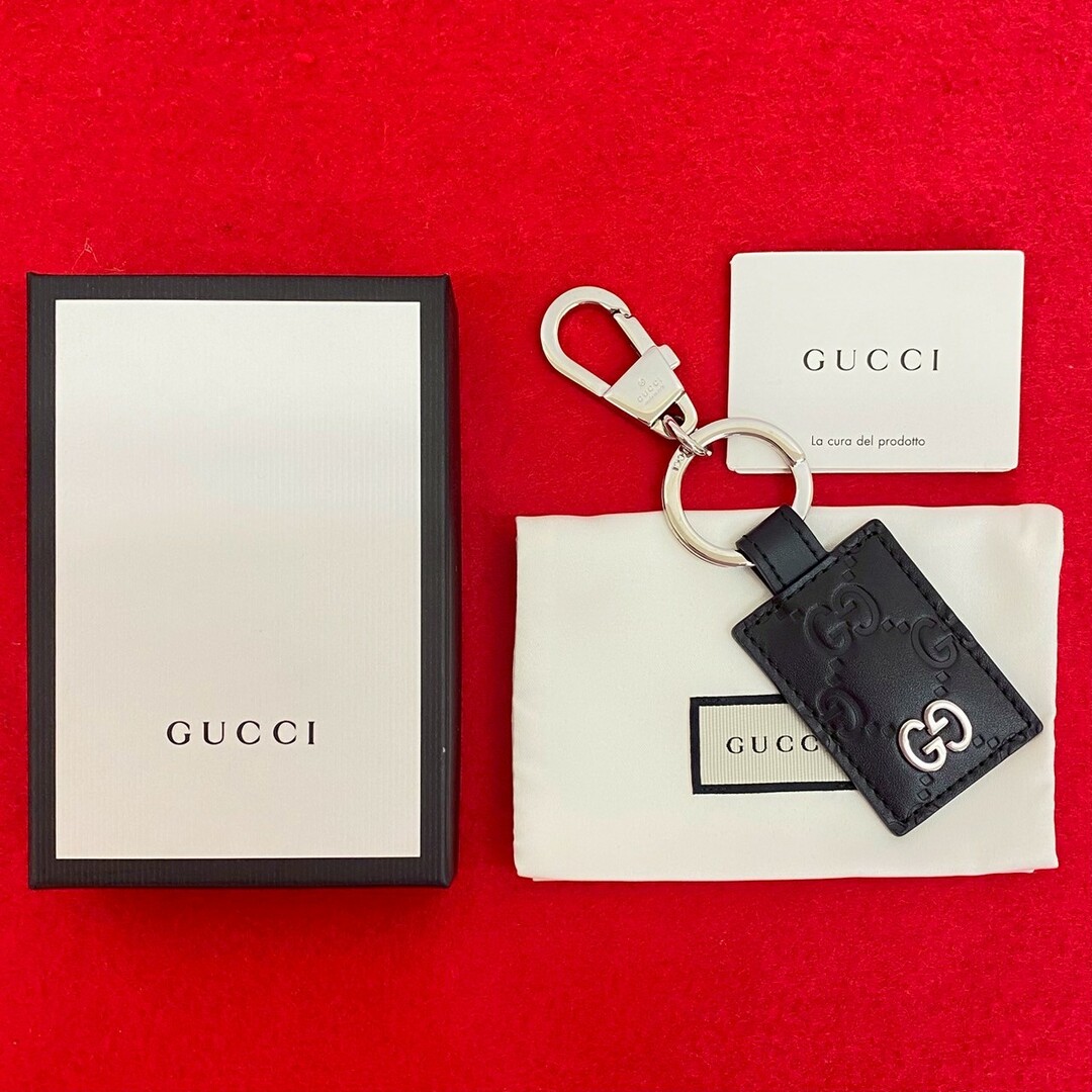 GUCCI - 極 美品 箱 袋付 GUCCI グッチ ドリアン グッチシマ GGロゴ