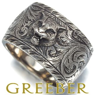 GUCCI - グッチ リング ガーデン キャットヘッド インターロッキングG