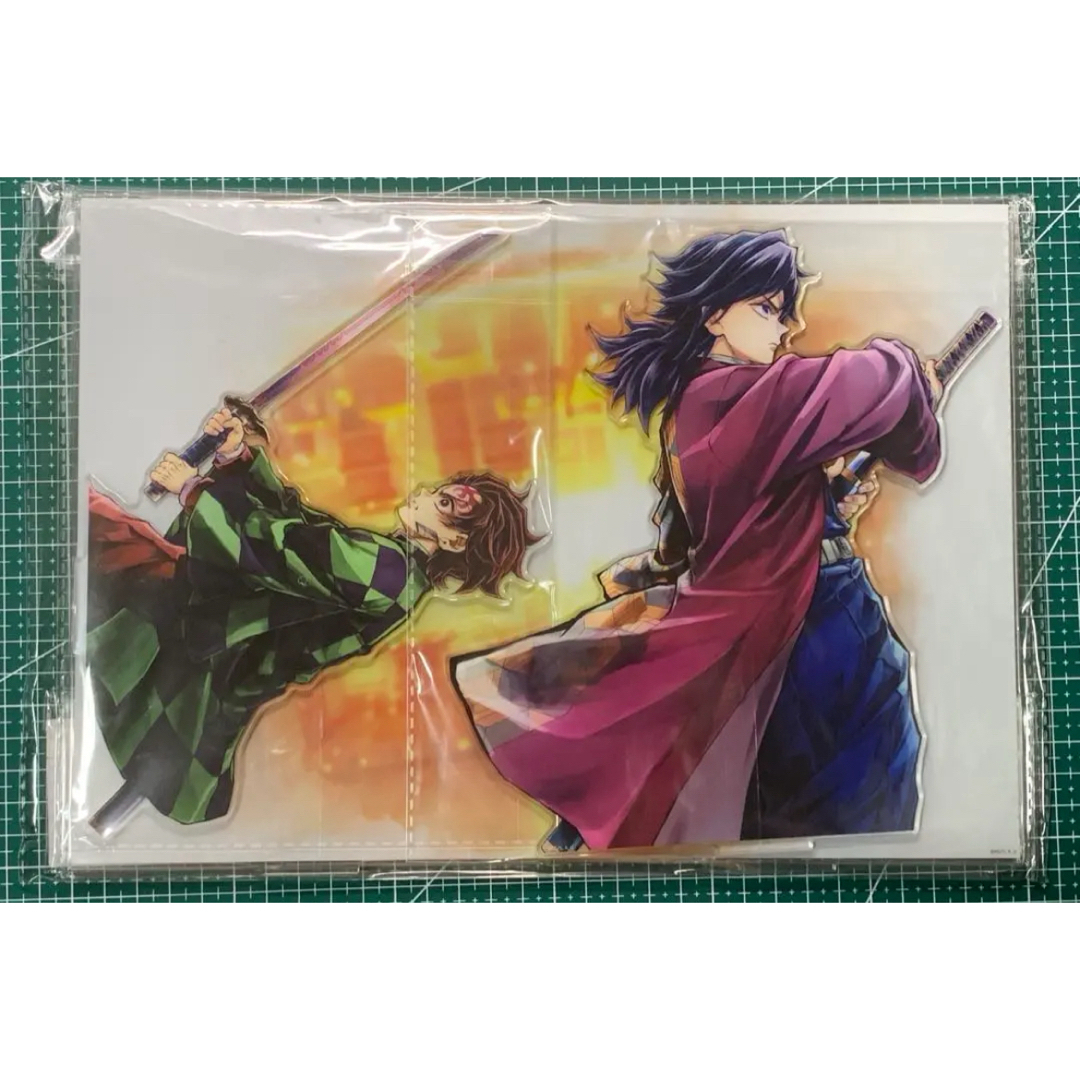 鬼滅の刃 webshopくじ 冨岡義勇 ビッグレイヤードアクリルパネル A賞