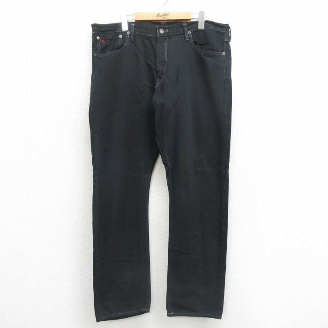 90s ポロチノpolo by Ralph Lauren W38ブラックチノパン - 90年代 Polo