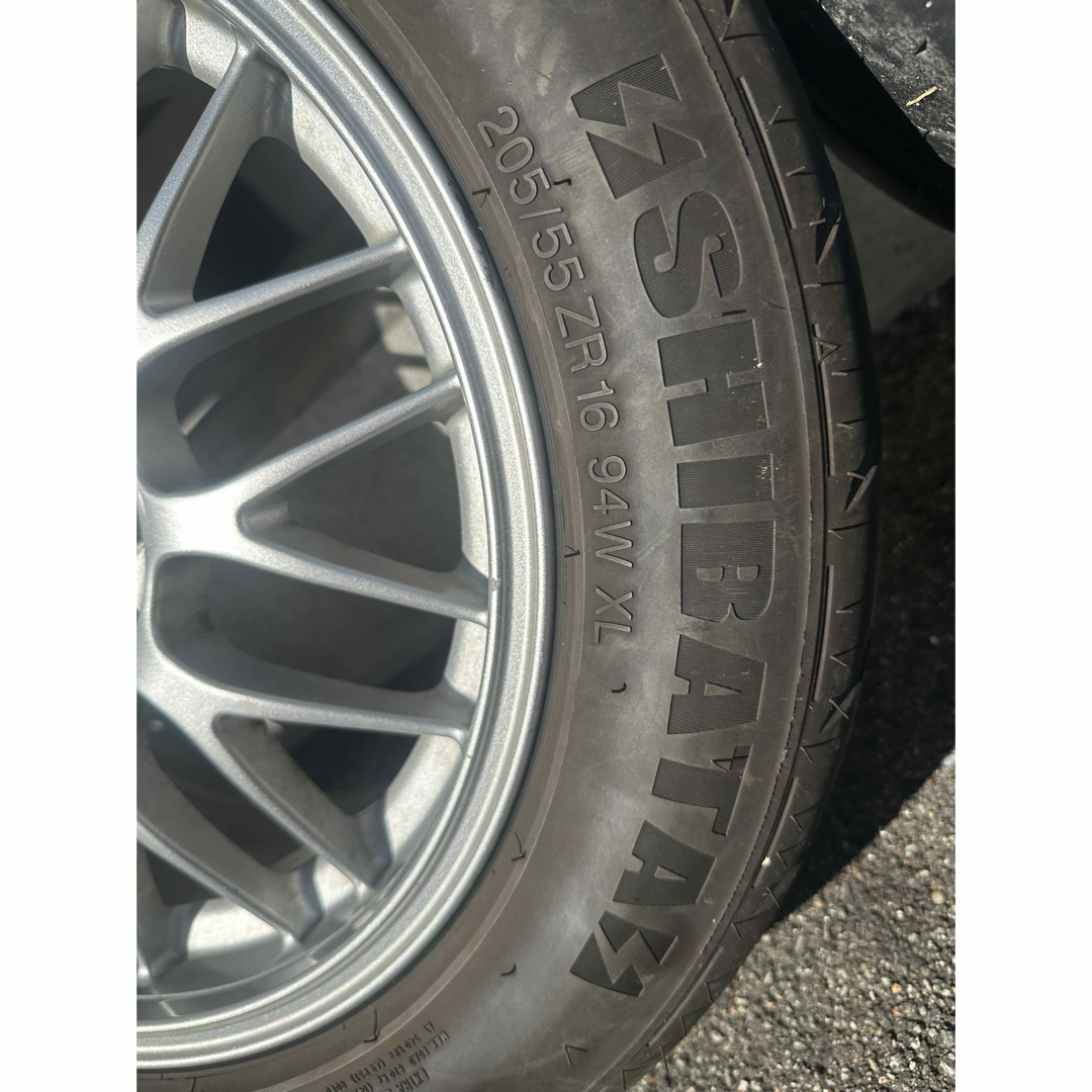 BBSホイール RG365 16インチ シバタイヤ