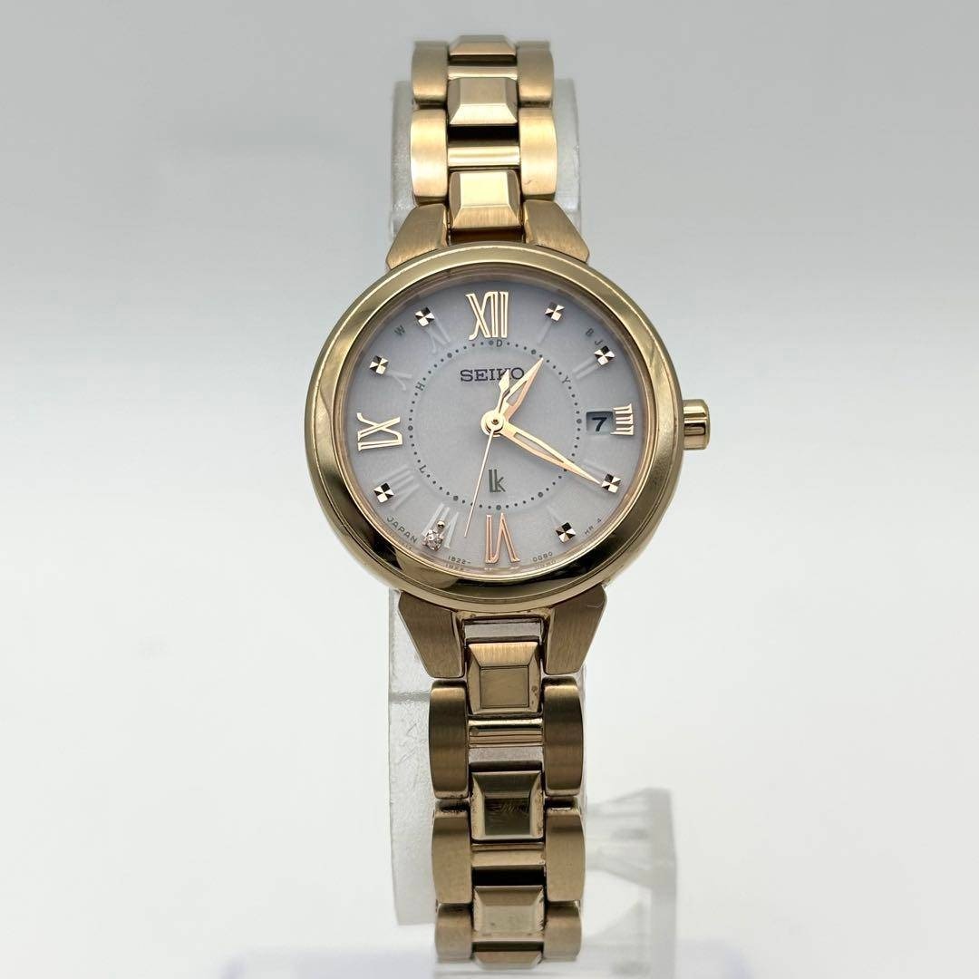SEIKO - 【美品】セイコー ルキア レディース 腕時計 1Pダイヤ