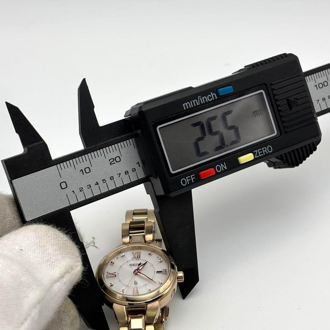 SEIKO - 【美品】セイコー ルキア レディース 腕時計 1Pダイヤ