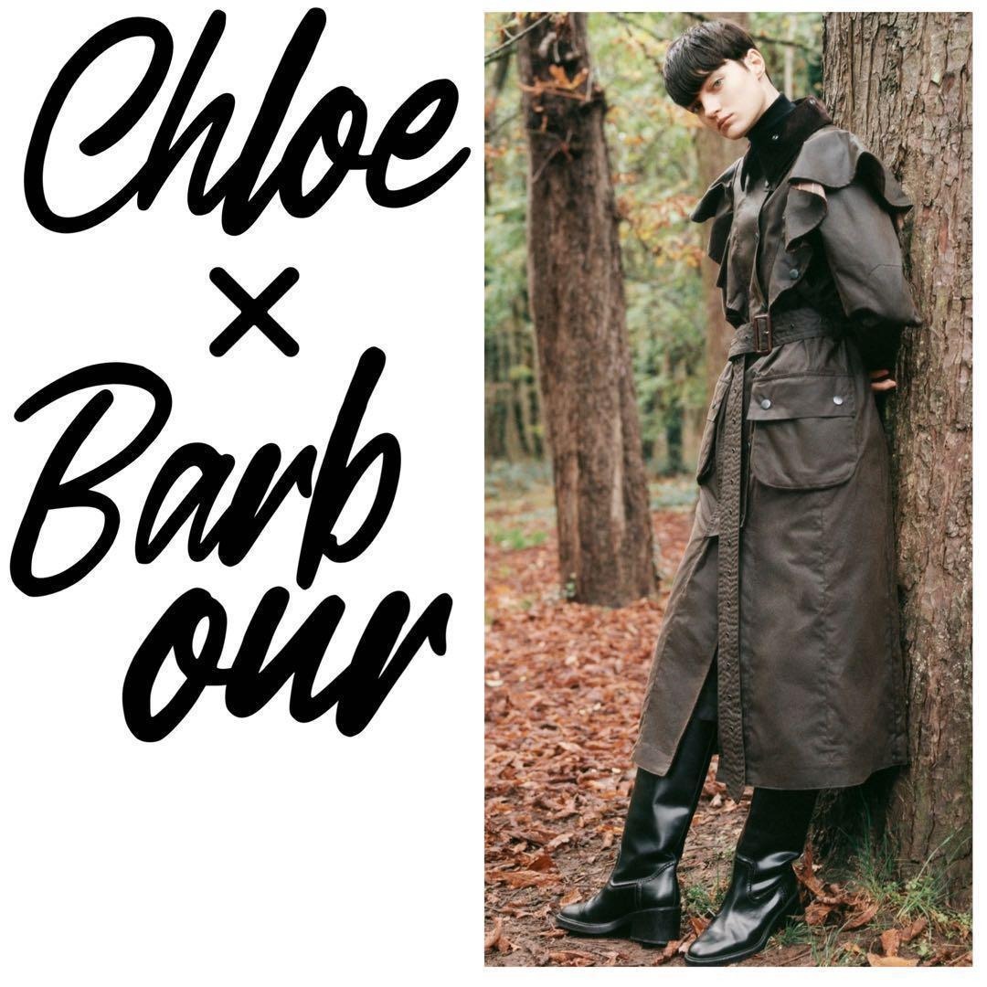 Barbour - 【定価32.2万】Barbour Chloe コラボ オイルジャケット