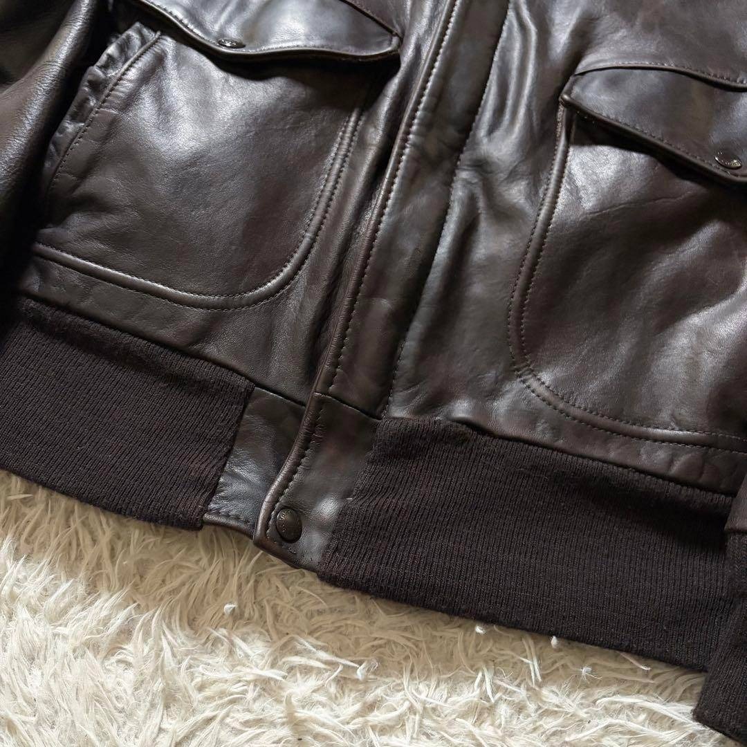 schott - 美品✨schott フライトジャケット G-1 184SM 本革 USA製 40の