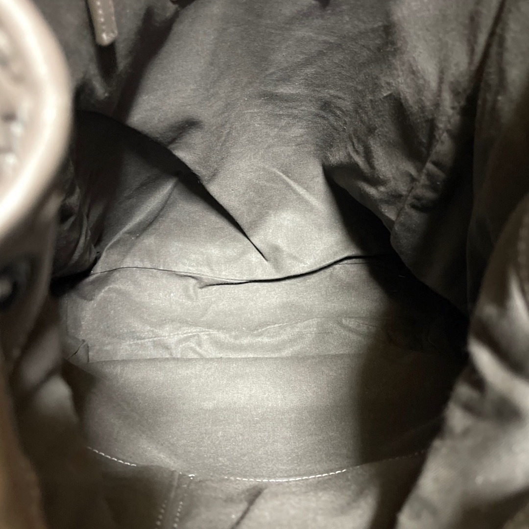 FALORNI - 【美品】FALORNI イントレチャート グレージュ ラムレザー