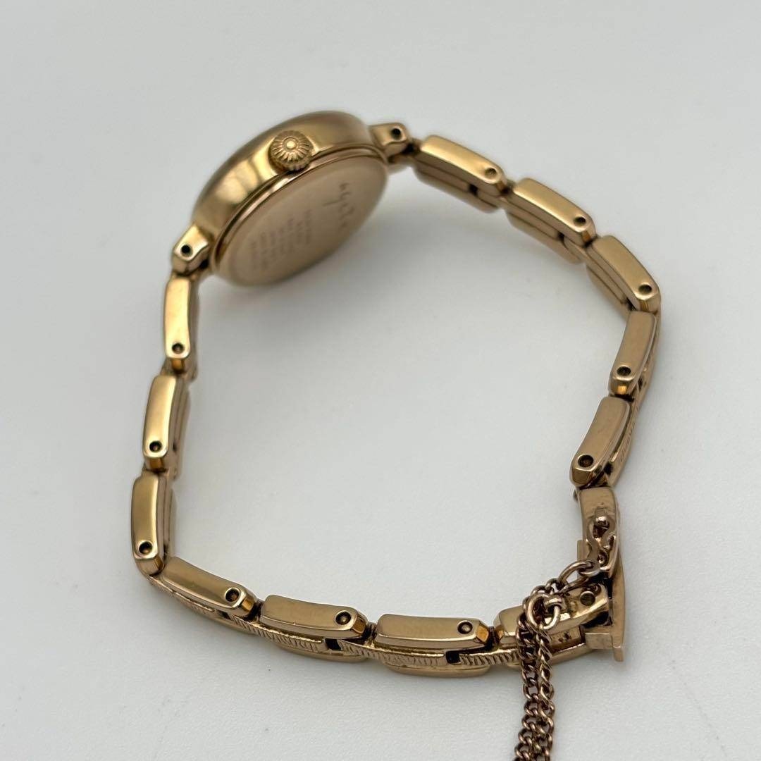 agete - 【稼働】agete ジュエリーウォッチ ソーラー シェル文字盤