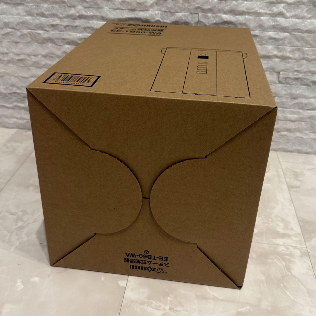 象印 - 新品未使用未開封 ZOJIRUSHI 加湿器 EE-TB60(WA) ホワイトの