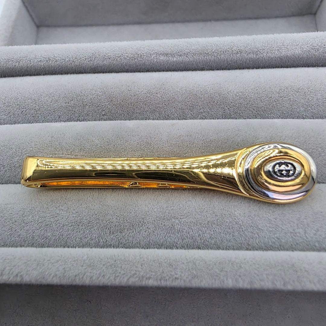 GUCCI - GUCCI ネクタイピン GG ゴールド ヴィンテージの通販 by
