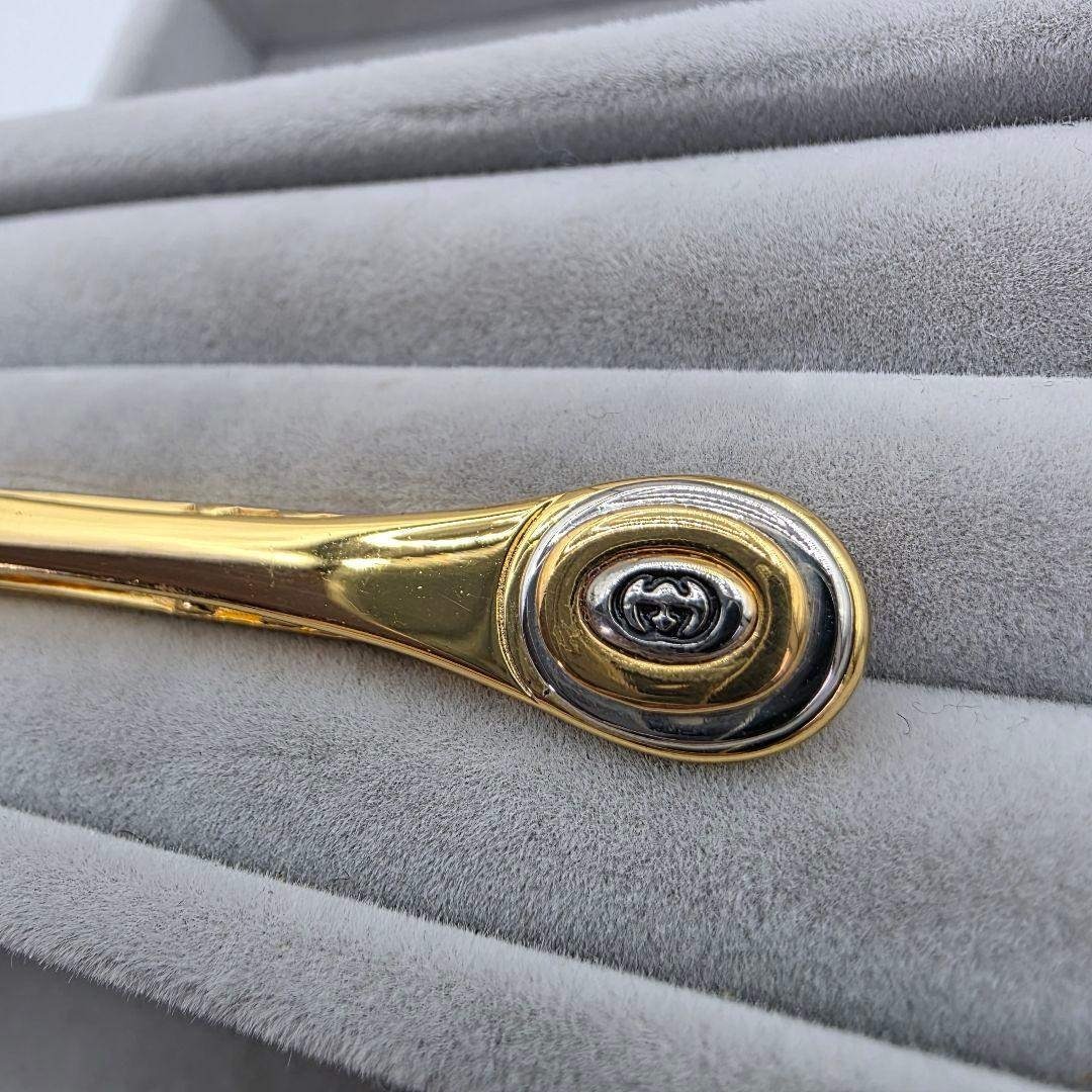 GUCCI - GUCCI ネクタイピン GG ゴールド ヴィンテージの通販 by