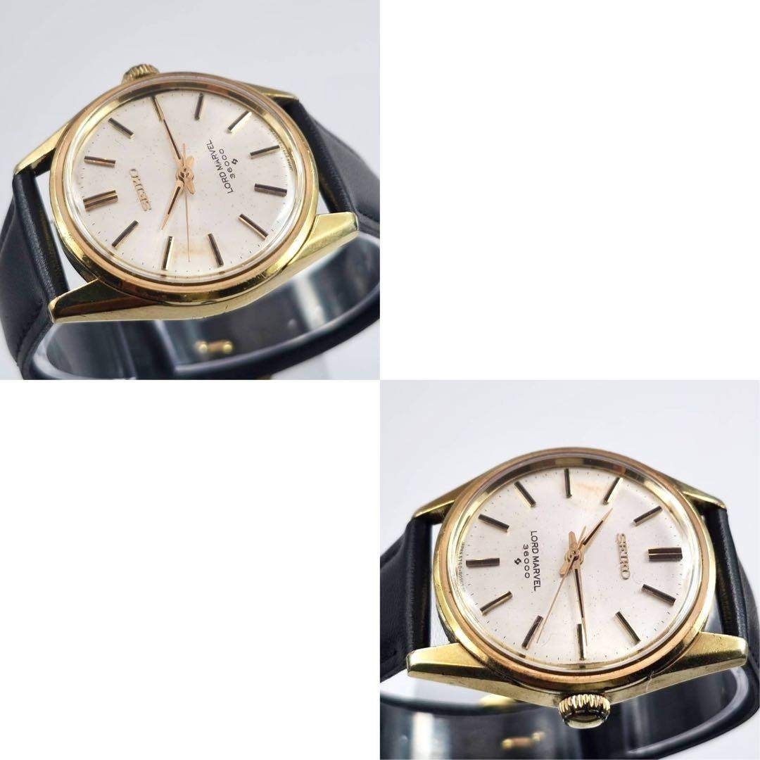 SEIKO - SEIKOロードマーベル36000 メンズ 時計 手巻き ドームガラス
