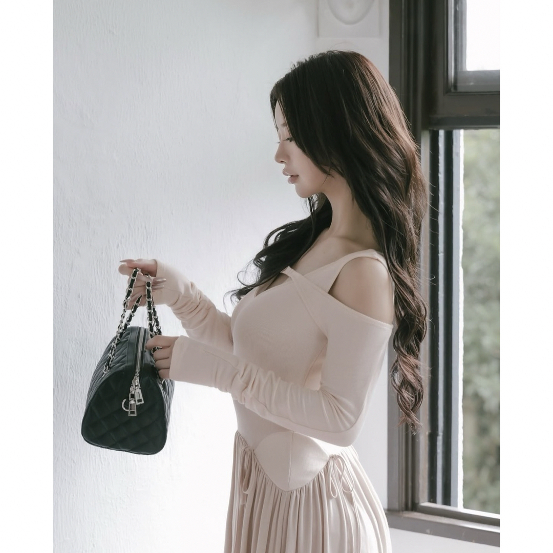 Darich - 新品未開封 ダーリッチ ノベルティ キルティングミニボストン