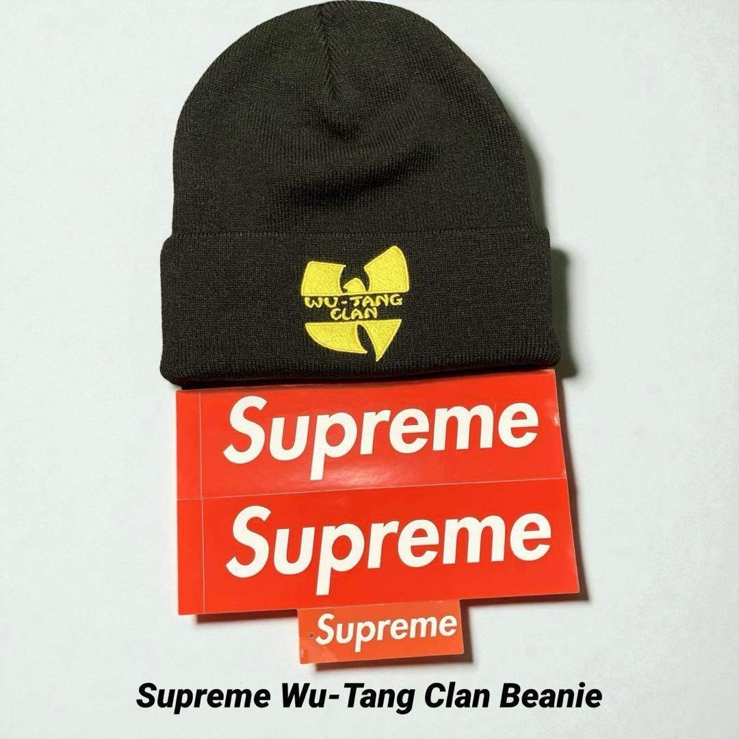 Supreme - Supreme Wu-Tang Clan Beanie ウータンクランビーニー黒の