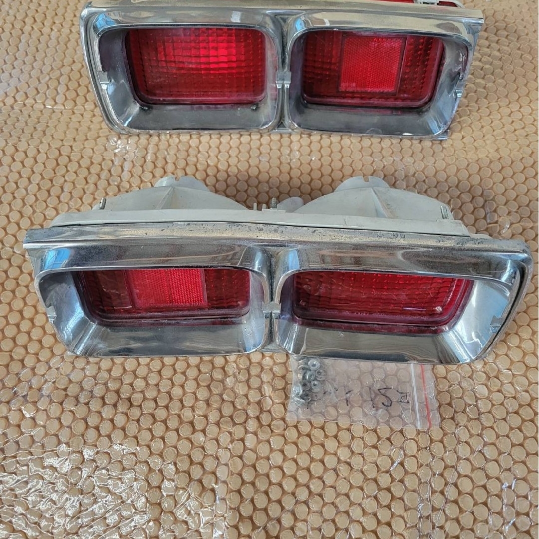 日産 - ハコスカ GC10 純正テールランプ テールレンズ 左右 中古 後期