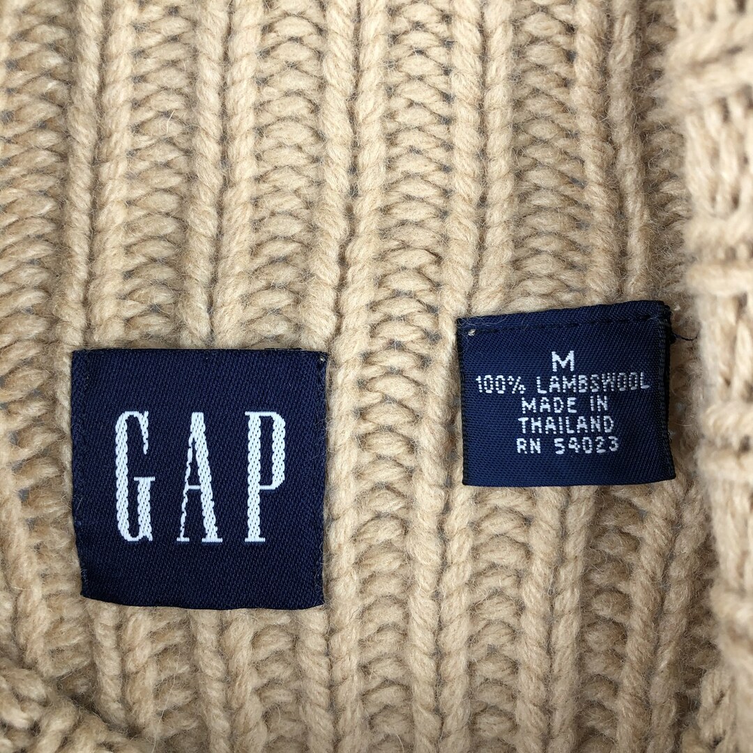 GAP - 古着 90年代 ギャップ GAP オールドギャップ リブ編み