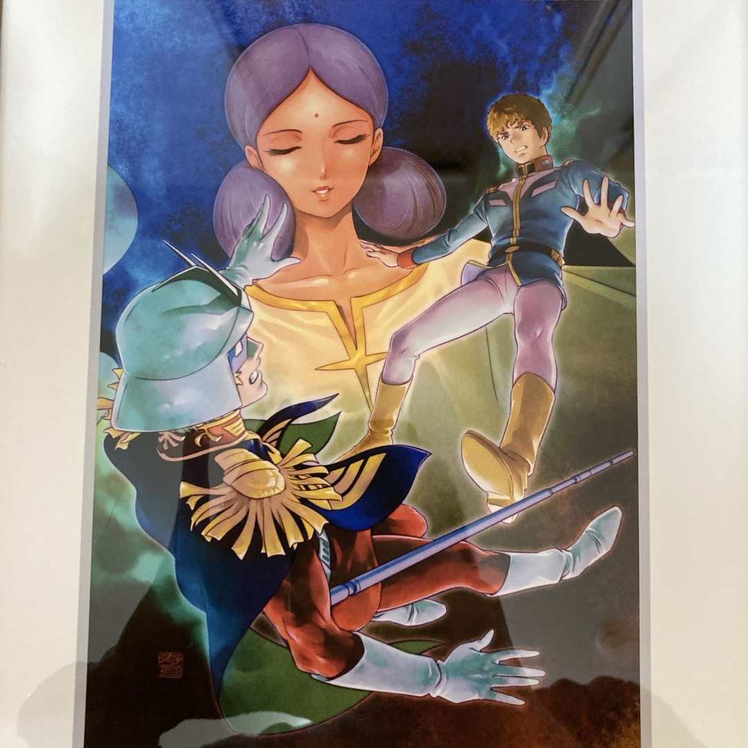 バンダイナムコ株主優待 アートコレクション 2025年 アムロとララァと