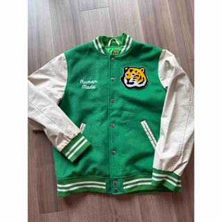 HUMAN MADE（スタジャン ・ グリーン・カーキ/緑色系）のフリマ