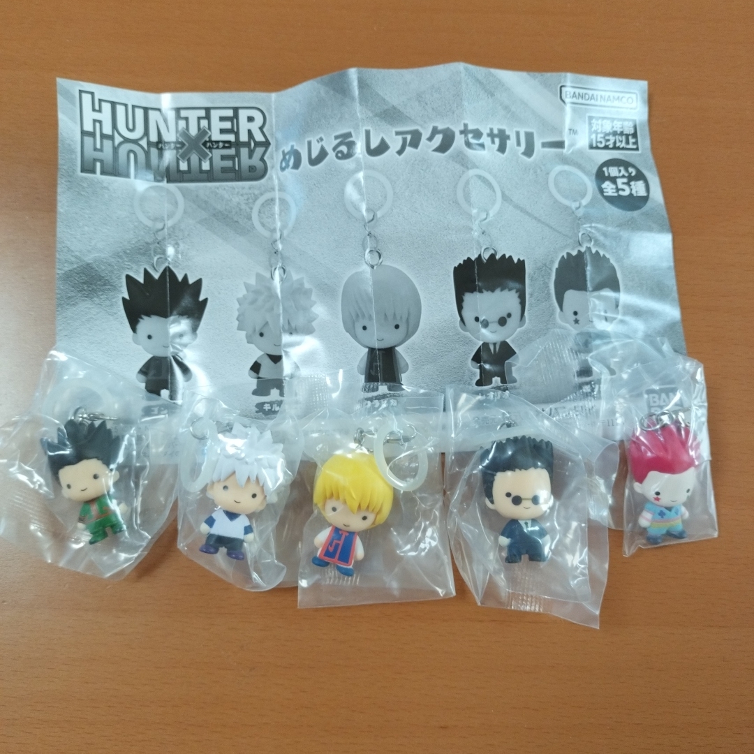 HUNTER×HUNTER めじるしアクセサリー 全5種コンプリートセット】の通販