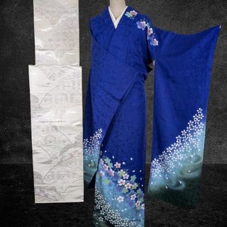 振袖 (ブルー・ネイビー/青色系)のフリマアイテム一覧