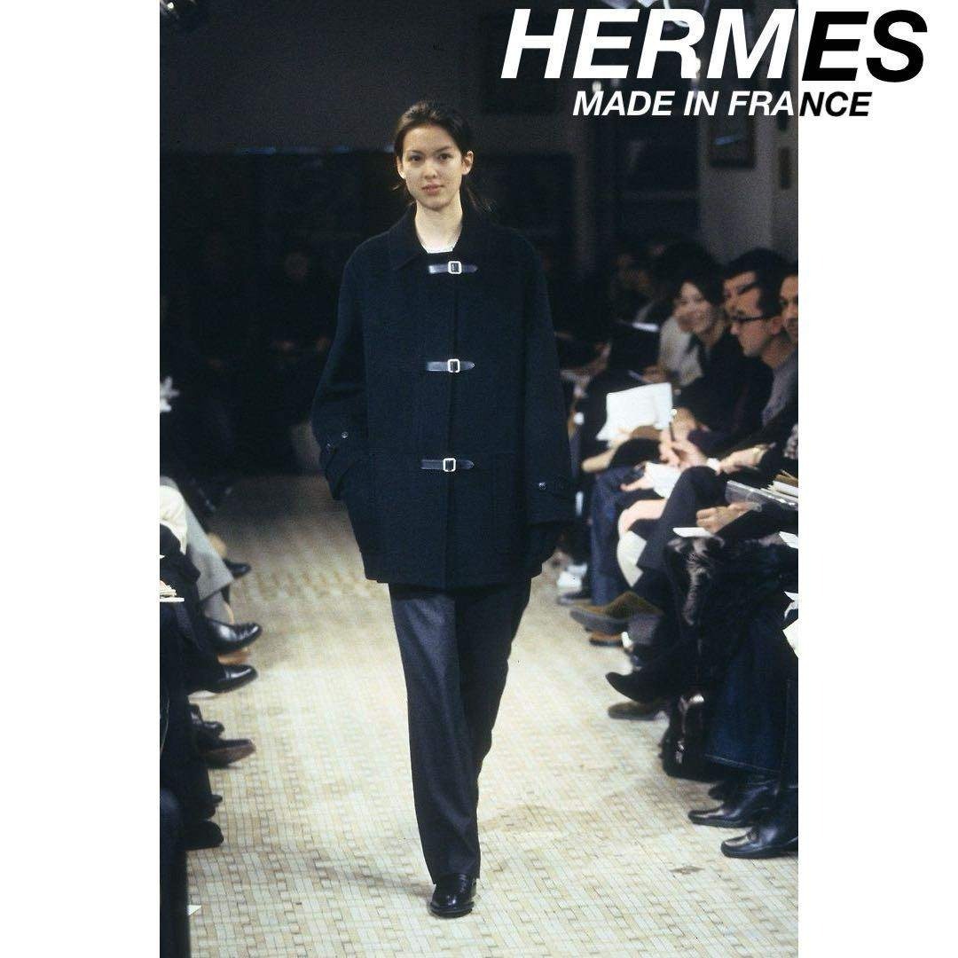HERMES - 希少 美品 エルメス マルジェラ期 デザイン ウール カシミヤ