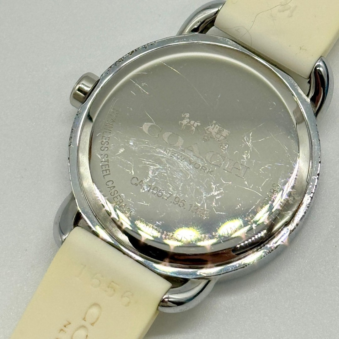 COACH - COACH コーチ 腕時計 花柄 3針 CA.105.7.95.1365 稼働品の