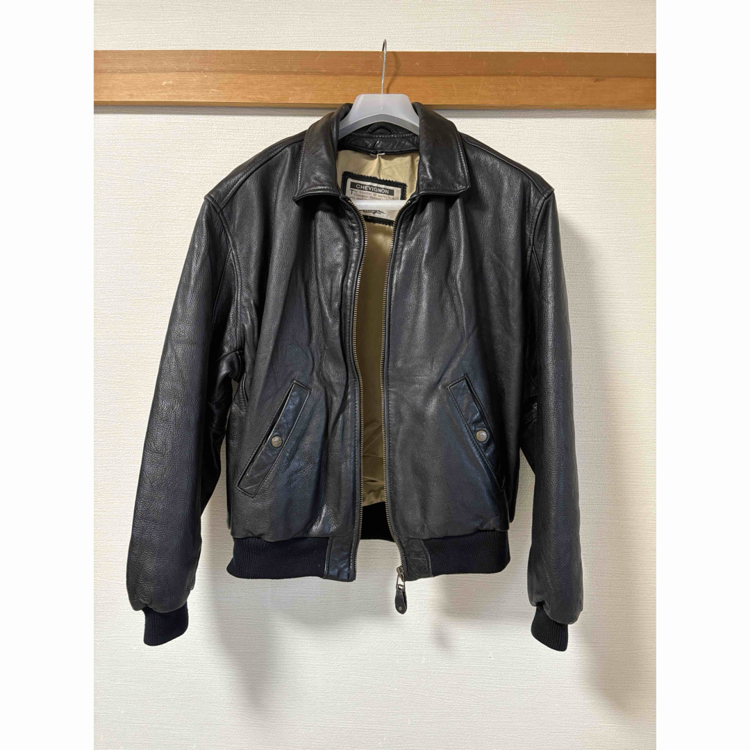 CHEVIGNON - シェビニオン レザージャケット 黒 Lの通販 by nene's