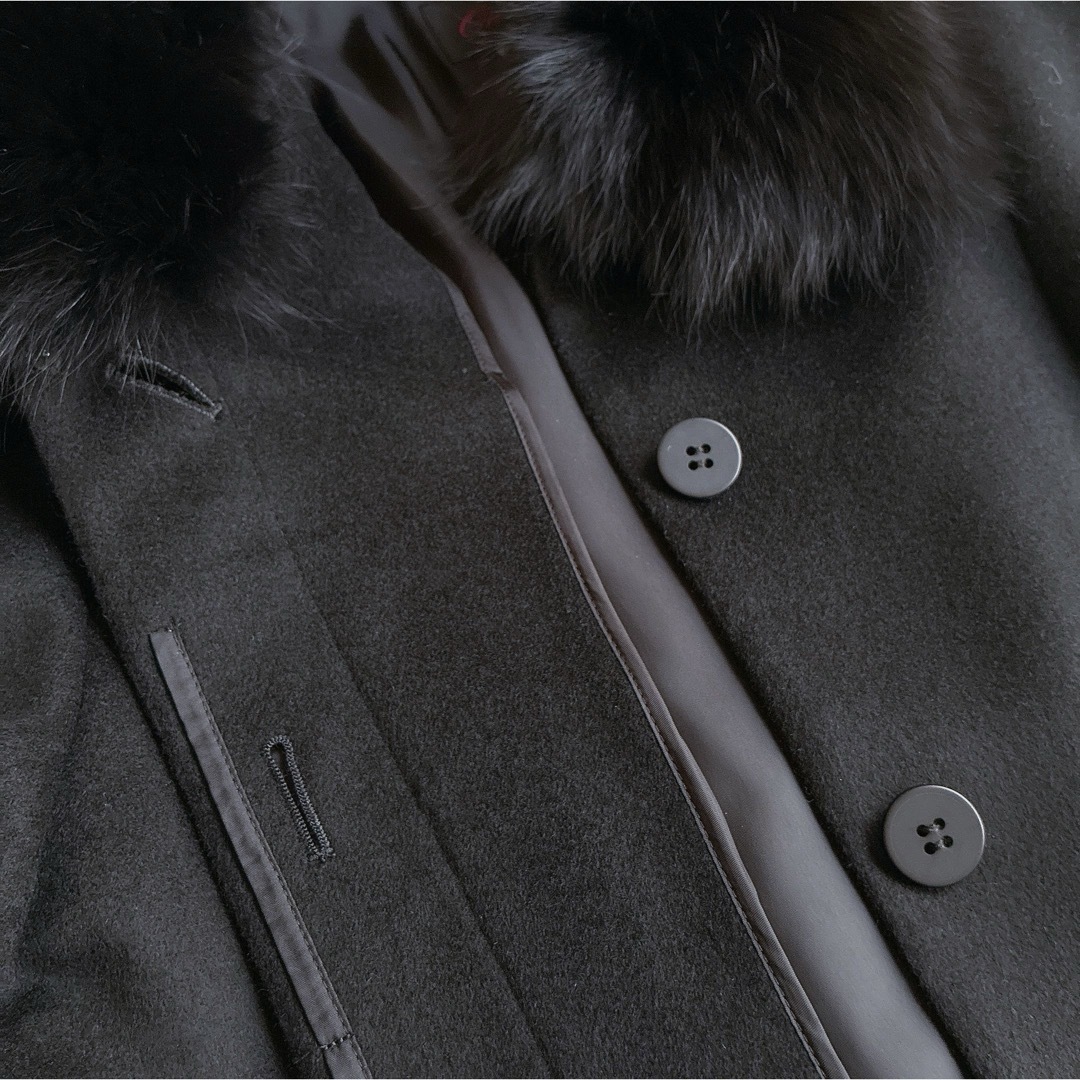 ブルーフォックスファー ◇ カシミヤ ロングコートの通販 by ⛄️ えむ